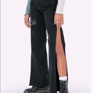 Adika Voodoo Side Slit Jeans